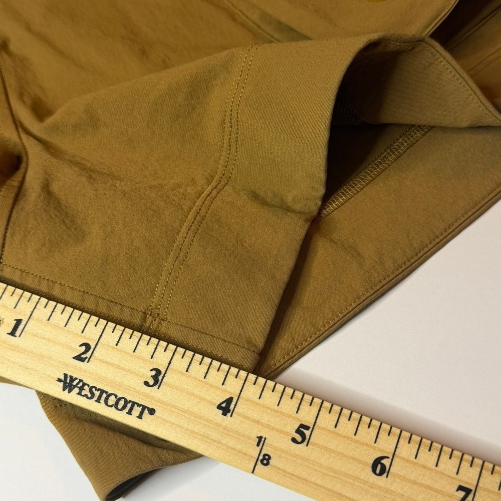 Lululemon Cargo Shorts Women 4 Ochre Tan High Rise Utility Hiking Pockets - Picture 5 of 7